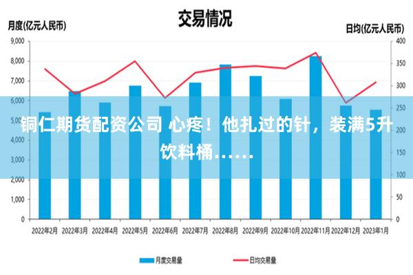 铜仁期货配资公司 心疼！他扎过的针，装满5升饮料桶……