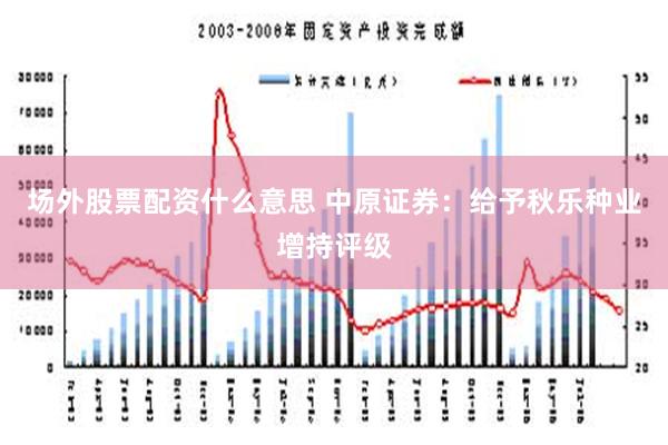 场外股票配资什么意思 中原证券：给予秋乐种业增持评级